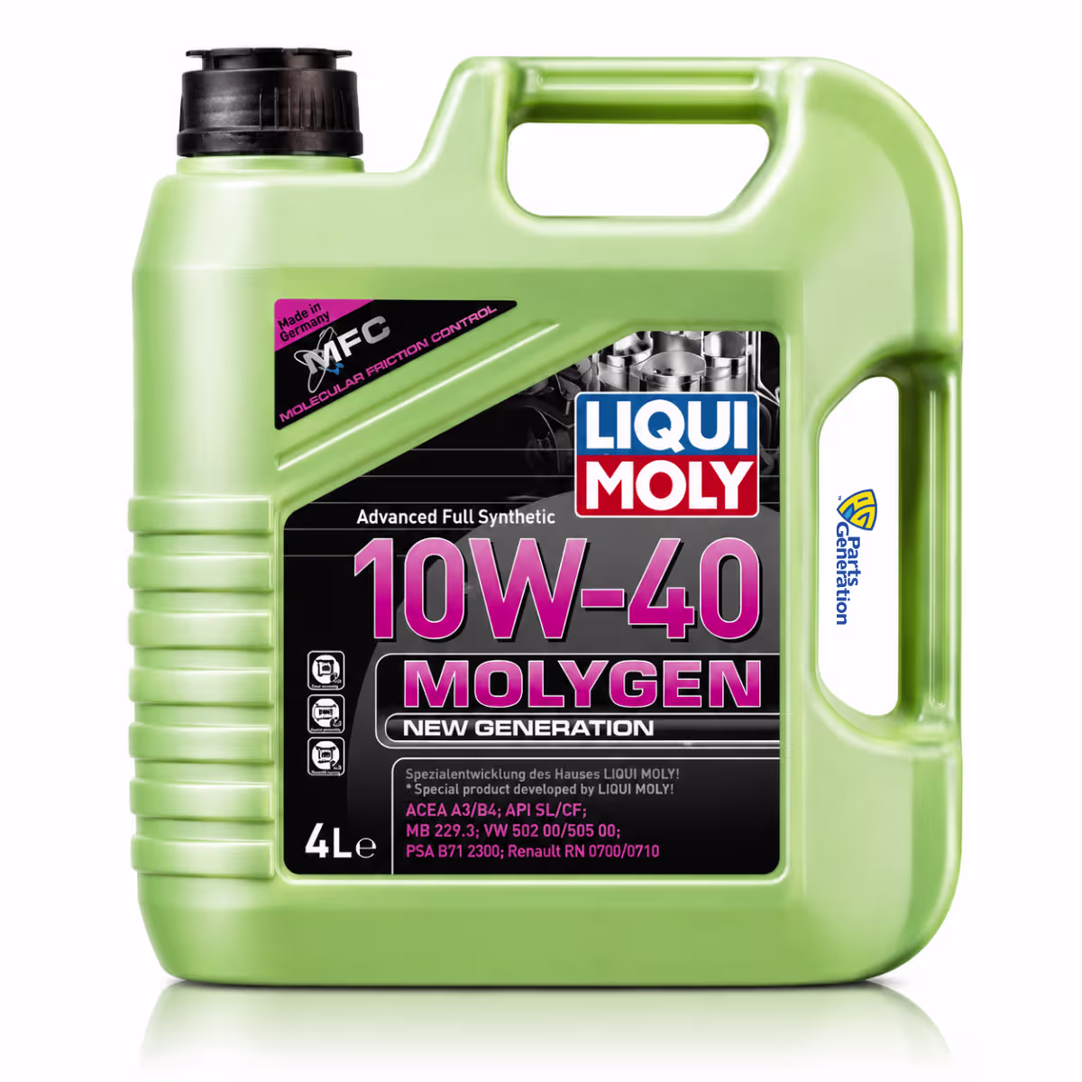 LIQUI MOLY MOLYGEN 10W-40 ADVANCED FULL SYNTHETIC 4L
